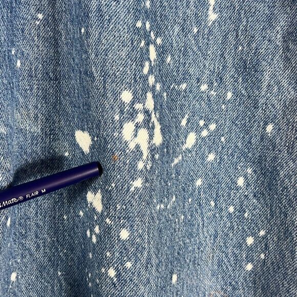 🔥🔥 OneTeaspoon Bleach Splatter Distressed Blue Jeans Men Size 31 - EXCELLENT - Picture 12 of 13